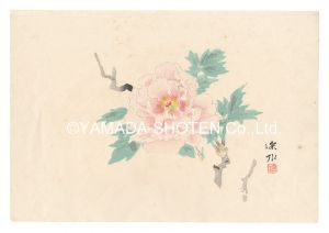 伊東深水「牡丹（仮題）」