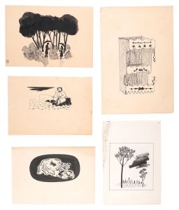 高橋忠弥「自筆画稿」