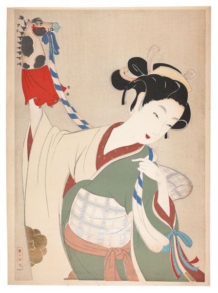 Kikuchi Keigetsu “A Beauty”