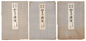 浮世風俗 やまと錦絵　江戸末期時代　上・中・下 全3巻揃