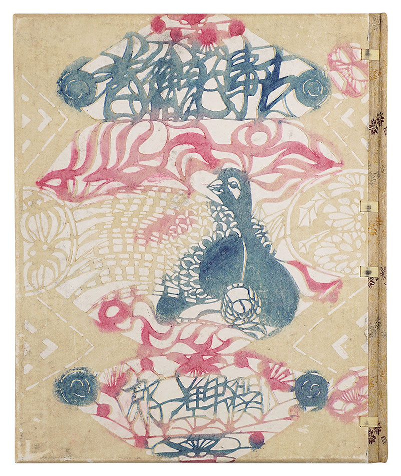 “Illustrated book of stencil: Kojiki emaki” Sekino Junichiro