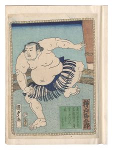 国貞二代「相撲絵」
