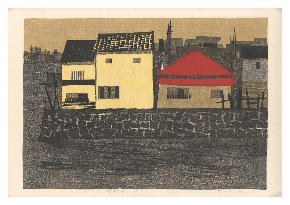 Shima Tamami “Houses on the Riverbank”