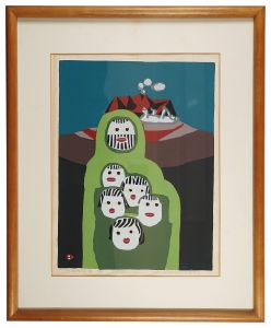 火の山の家族