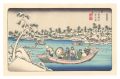 Snow sight of Sumida river in ......