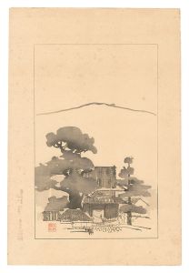 Akamatsu Rinsaku / Famous Places in Osaka and Kobe / No. 26: Nakayama