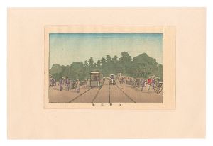 Yasuji,Tankei / True Pictures of Famous Places of Tokyo / Ueno Mihashi [東京真画名所図解　上野三橋]