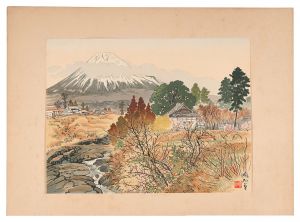 Jokata Kaiseki / Mount Fuji from Fukusenji temple