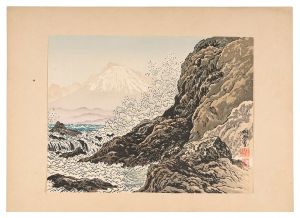 Jokata Kaiseki / Chigogafuchi in Enoshima and Mount Fuji