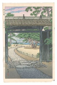 東京名園　六義園中門