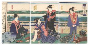 国明「横浜五十鈴楼之図」