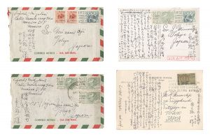 水谷清「自筆葉書・書簡」