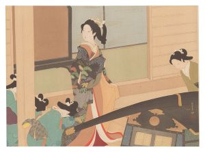 Kurihara Gyokuyou / THE LOYAL RONINS /The Removal of Yosenin, Naganori's Window,from the Mansion of Tepposu.