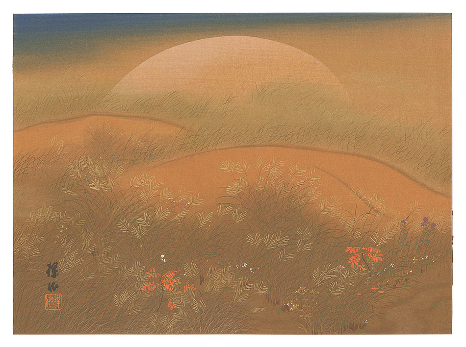 Hirai Baisen “THE LOYAL RONINS / Musashino in Autumn”