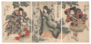 Kunisada I / Kabuki Play: Genpei Kabuki Nendaiki [源平戯場年代記]