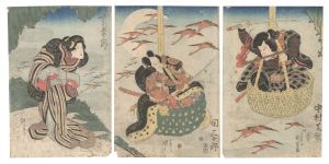 Kuniyoshi / Scene from a Kabuki Play [芝居絵]