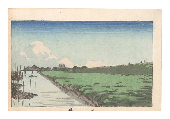安治（探景）「東京真画名所図解　洲崎」