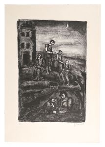 Georges Rouault / Faubourg des Longues Peines (La Pauvre Famille)