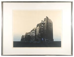 From my collection. Row of houses, P