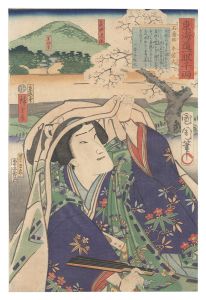 東海道一ト眼千両　石薬師 牛若丸