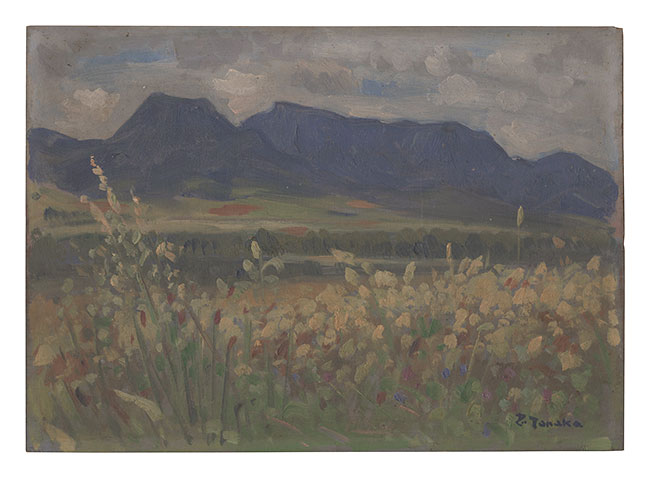 田中忠雄「風景画」