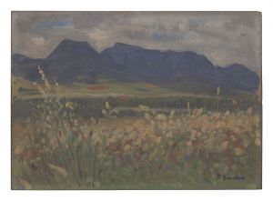 田中忠雄「風景画」