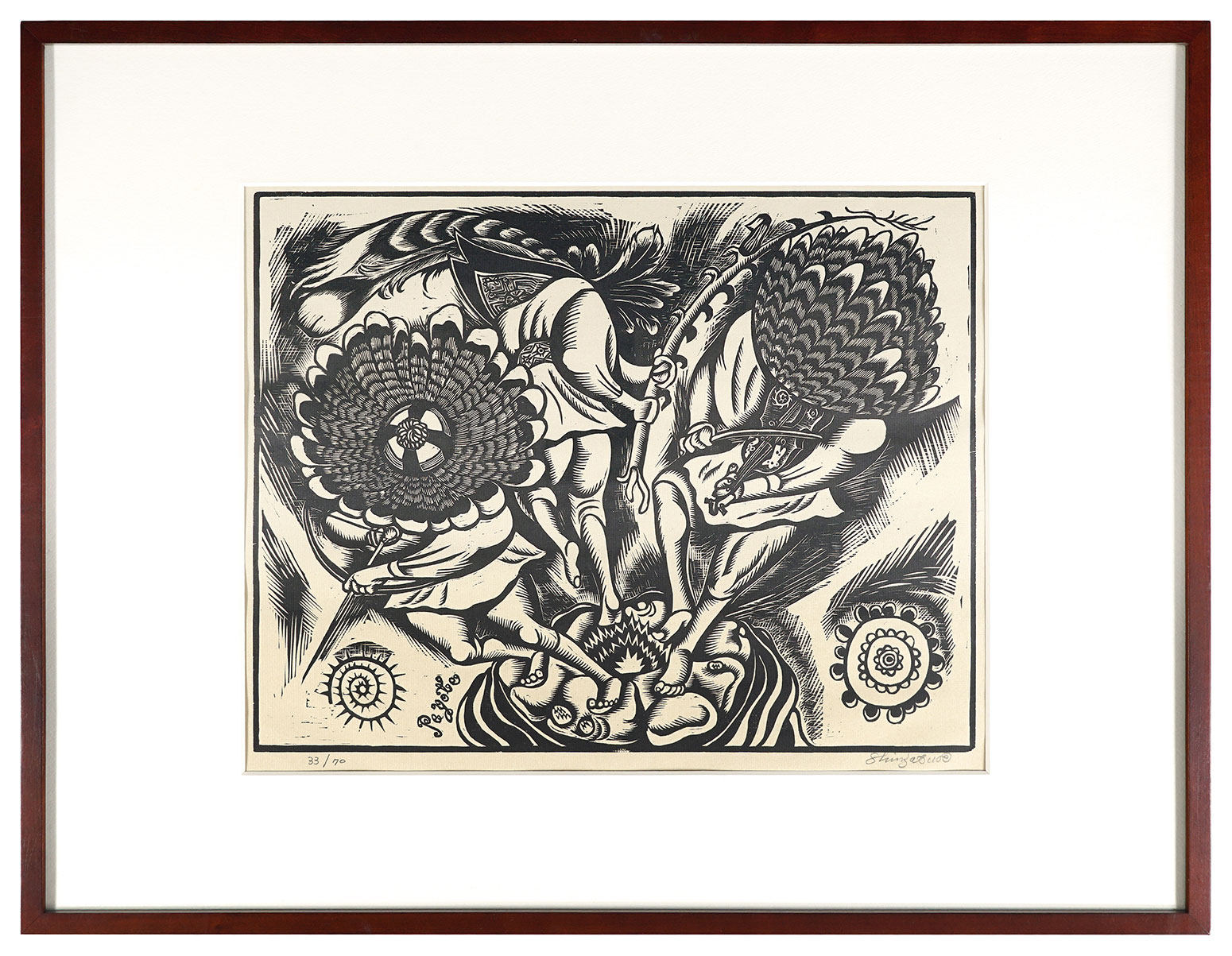 Takeda Shinzaburo “Balle de los dioses (Peyote)”