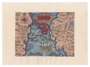<strong>Kawakami Sumio</strong><br>Fake Old Map of Zipangu (Japan......