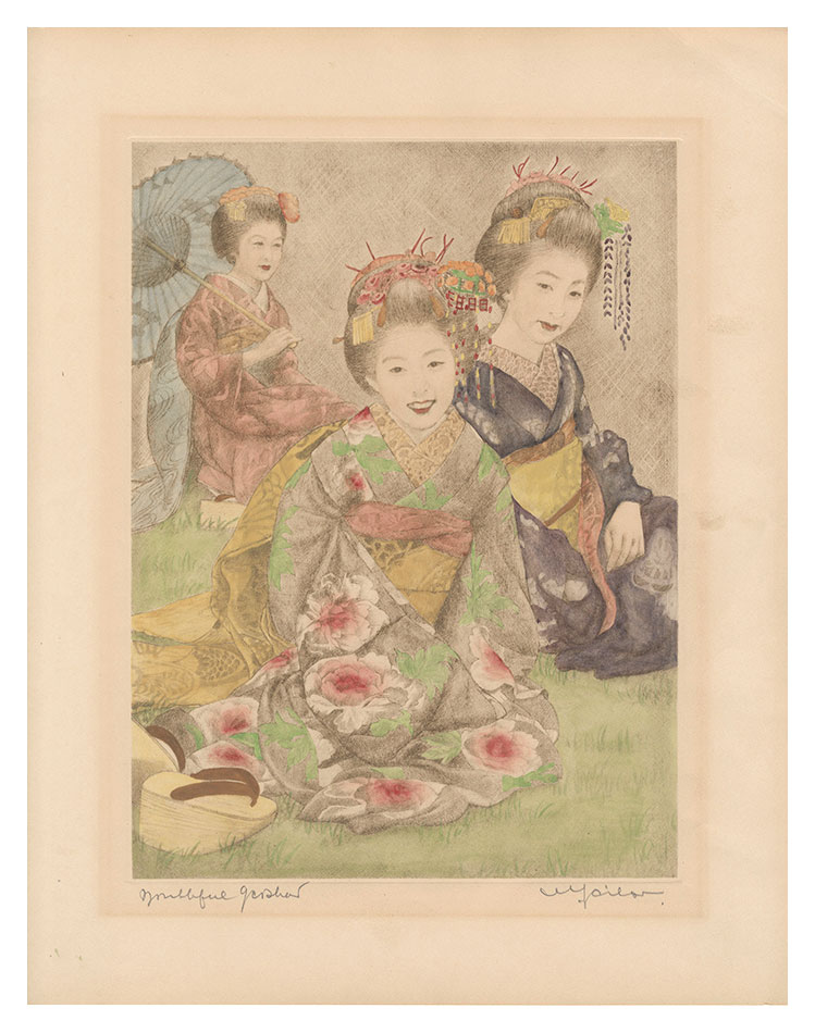 Willy Seiler “Youthful Geisha”