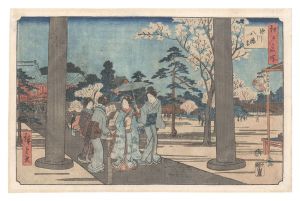 広重初代「江戸名所　深川八幡宮」
