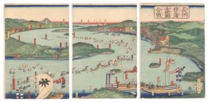 貞秀「長州壇之浦赤間関合戦」