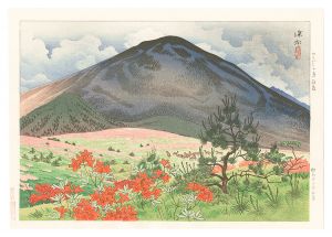 信濃十景　つつじヶ原初夏