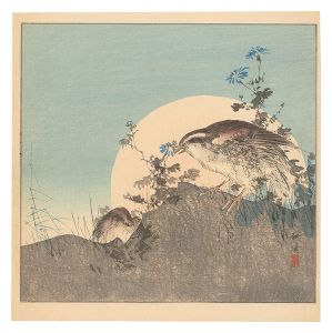 Tsukioka Kogyo / Quail and the Moon (tentative title)