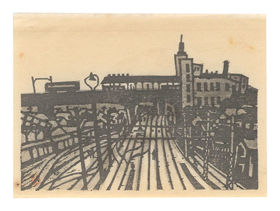 Matsuo Junichiro “View of  a Station”