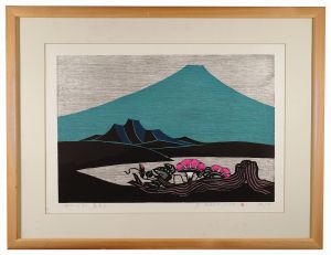 金守世士夫「湖山（不二・夏華）」