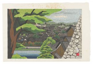 Ido Masao / Ten Views of Kanazawa / View of the Asano River