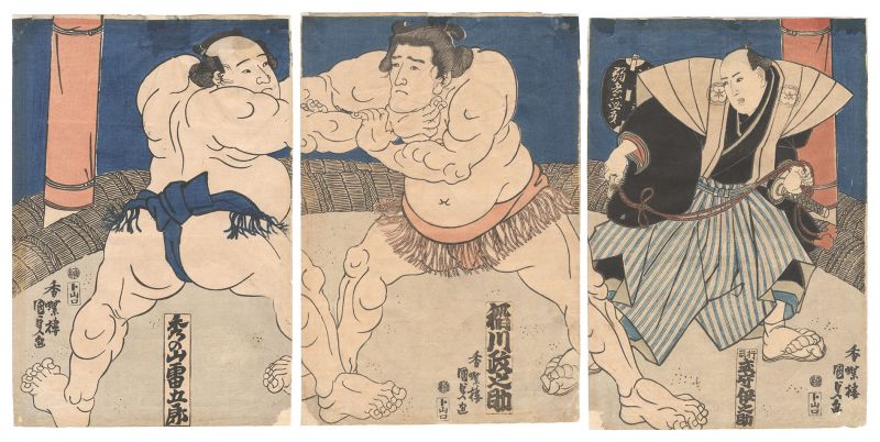 Kunisada I “Sumo-e”