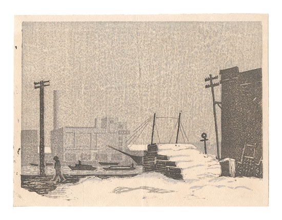 Enami Shiro “Scenes of Tokyo / No. 1: Akashi-cho”