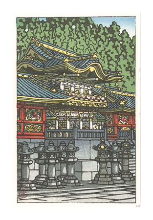 Kawase Hasui “Toshogu Shrine, Nikko (tentative title)”