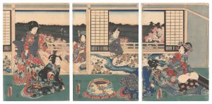 <strong>Toyokuni III</strong><br>Genji-e