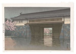 Spring Rain at Sakurada Gate