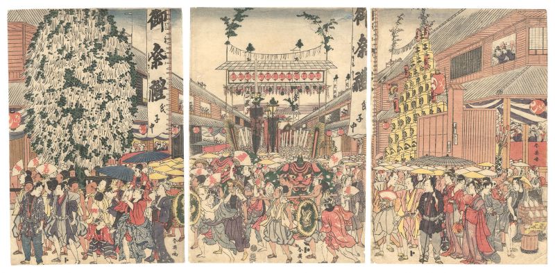 春英「祭礼之図」