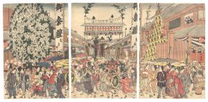 Shunei / Depiction of a Festival [祭礼之図]
