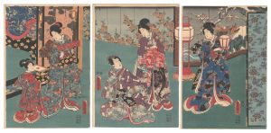豊国三代「源氏絵」