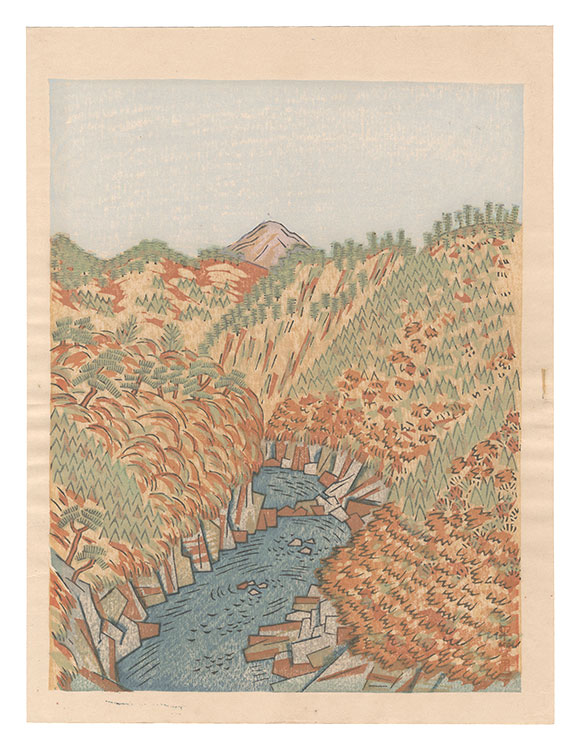 Hiratsuka Unichi “Okutama in Autumn”