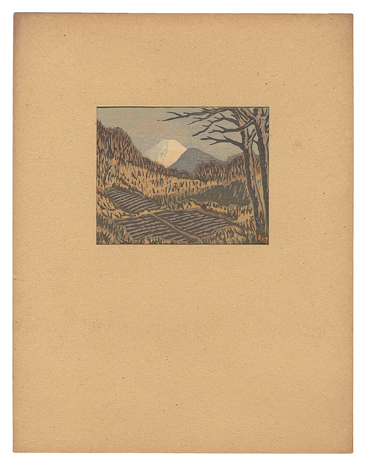 Kakihara Toshio “Fuji Seen from Musashino”