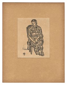 <strong>Nozu Sakichi</strong><br>Woman Wearing a Summer Kimono