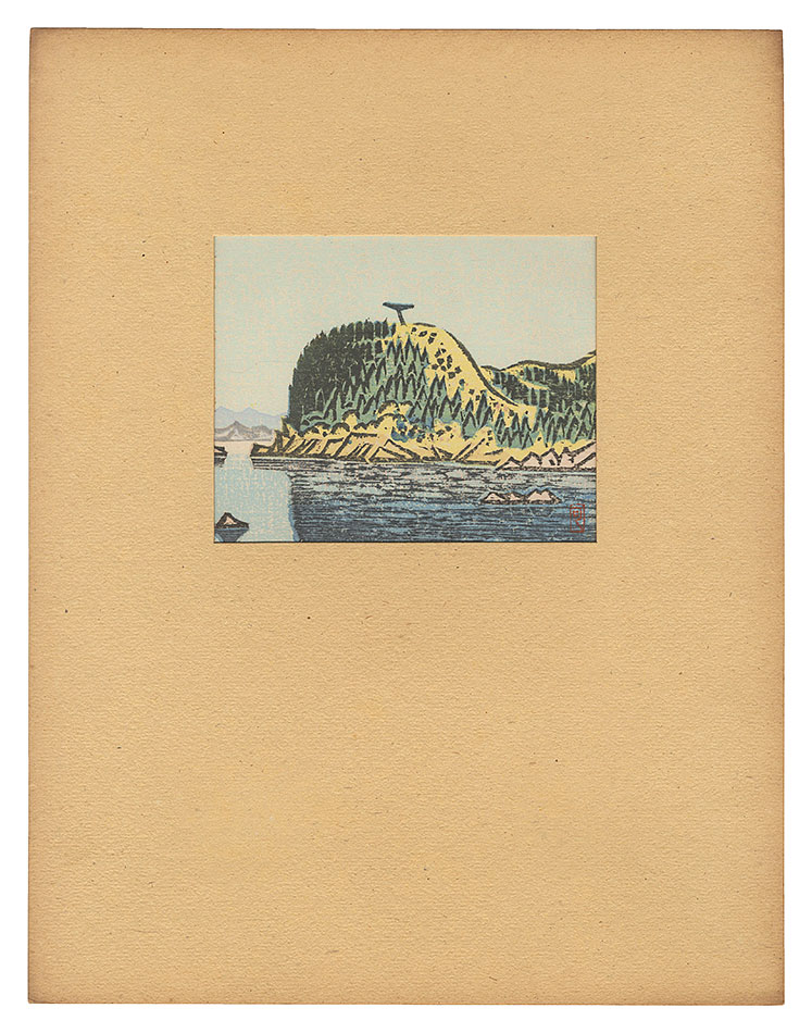 Iwata Kakutaro “View of Toshi, Shima”
