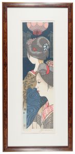 Sekino Junichiro / Twelve Months of Maiko / December: Minami-za Maneki
