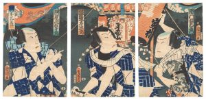 国周「朝参花万燈」
